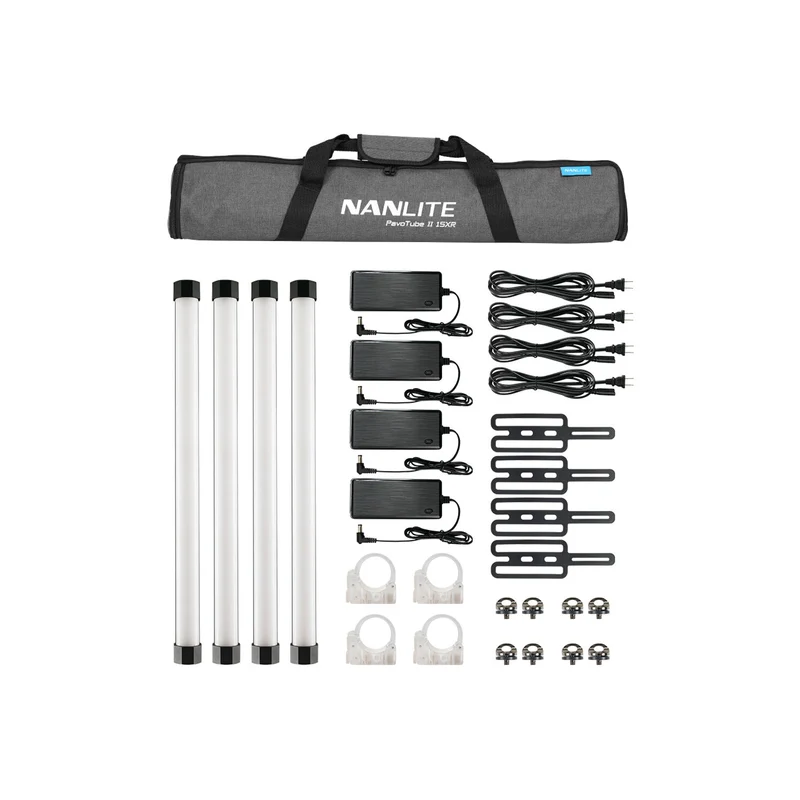 Nanlite PavoTube II 15XR RGB LED Pixel Tube Light (2', 4-Light Kit)