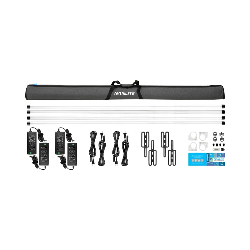 Nanlite PavoTube II 60XR RGB LED Pixel Tube Light (8', 4-Light Kit)