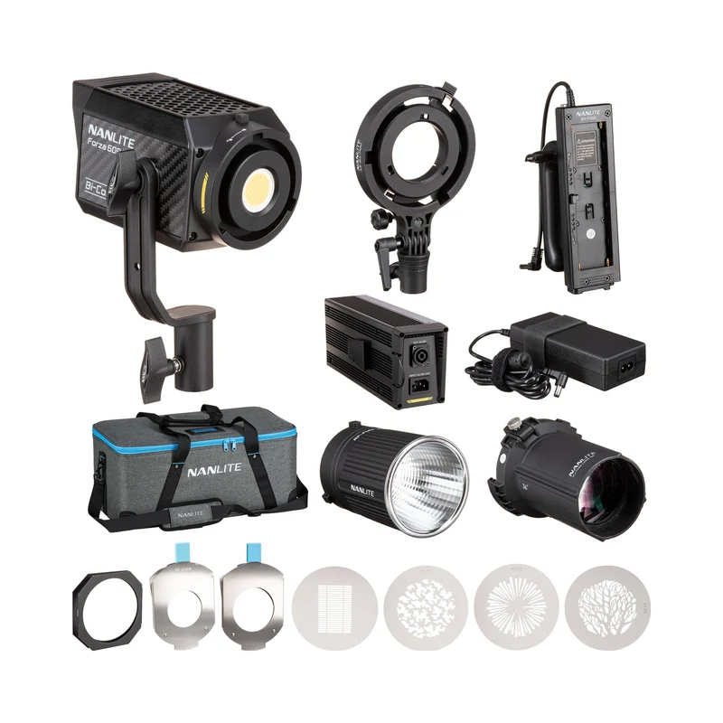 Nanlite Forza 60B II Bi-Color LED Monolight (Projection Kit)