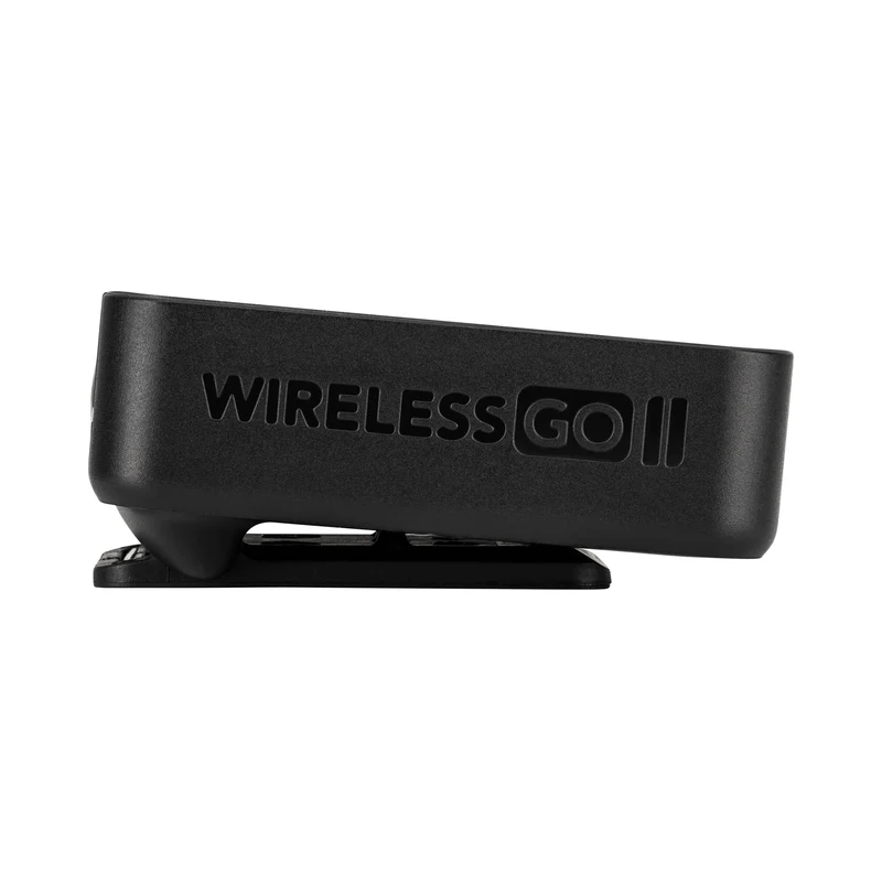 RODE Wireless GO II TX Transmitter/Recorder for Wireless GO II System (2.4 GHz, Black)