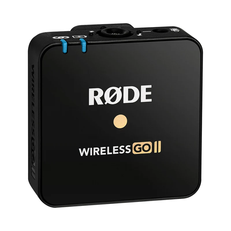 RODE Wireless GO II TX Transmitter/Recorder for Wireless GO II System (2.4 GHz, Black)