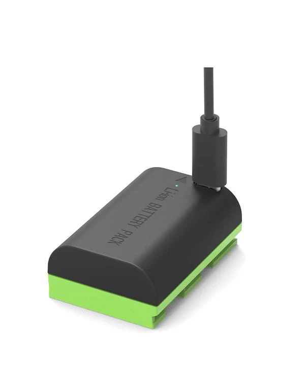Digipower Re-Fuel battery 2400 mAh for Canon LP-H6NH USB-C charging