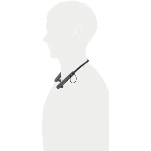 Sony WI-C400 - Earphones with mic - in-ear - behind-the-neck mount - Bluetooth - wireless - NFC