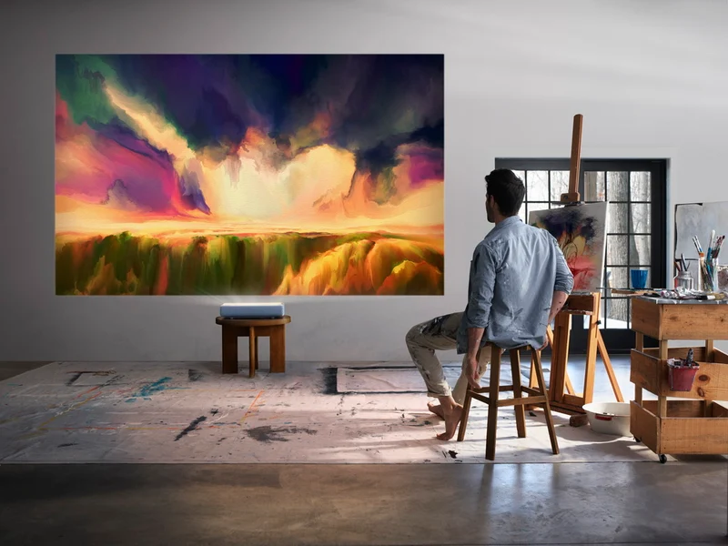Samsung SPLSP9T The Premiere - Projecteur laser Ultracourte focale 4K