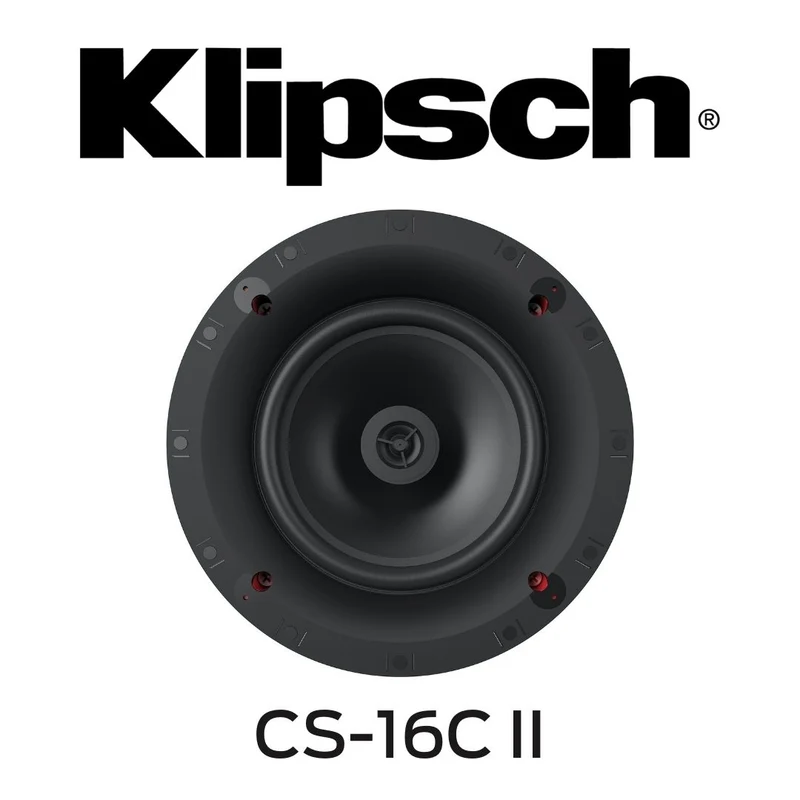 KLIPSCH CS16CII - Enceinte encastrable de plafond de 6.5po CS-16C II