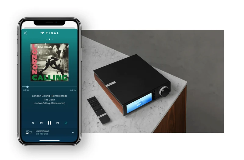Cambridge Audio EVO150 - Amplificateur stéréo intégré 150W/C, lecteur réseau (Démonstrateur)