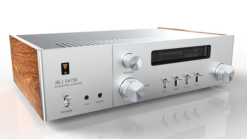 JBL Synthesis SA750 - Amplificateur stéréo intégré 120W/C, Lecteur réseau, DAC, entrée phono