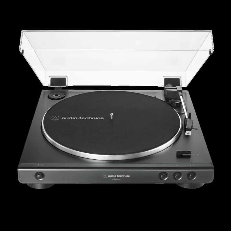 audio-technica AT-LPW60X-USB - Table tournante automatique avec connexion USB