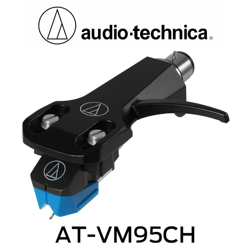 audio-technica AT-VM95C + AT-HS6BK - Cartouche à aimant mobile (Moving Magnet MM)