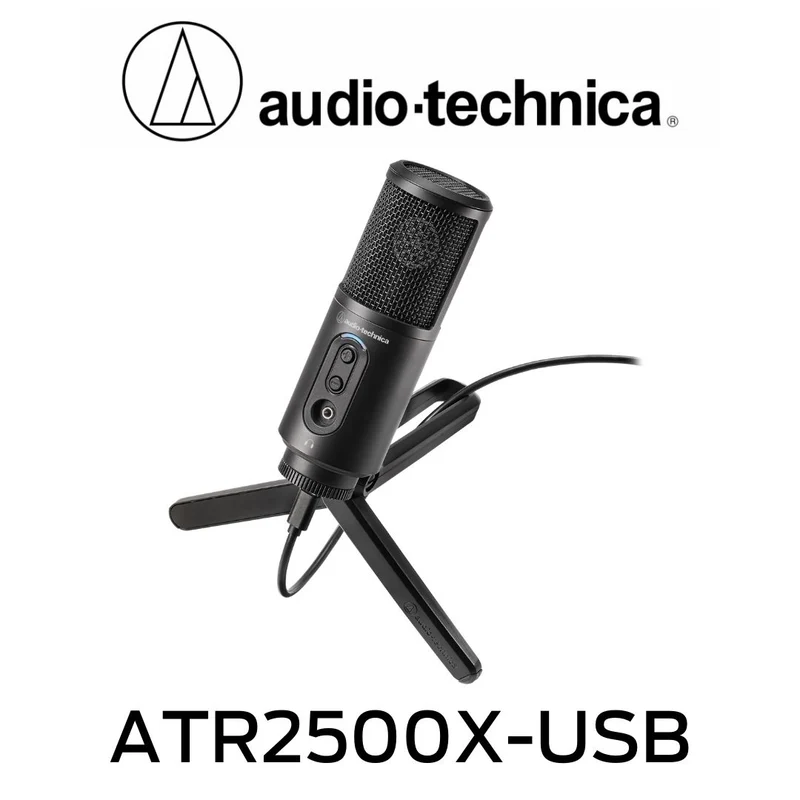 audio-technica ATR-2500XUSB - Microphone USB à condensateur cardioïde