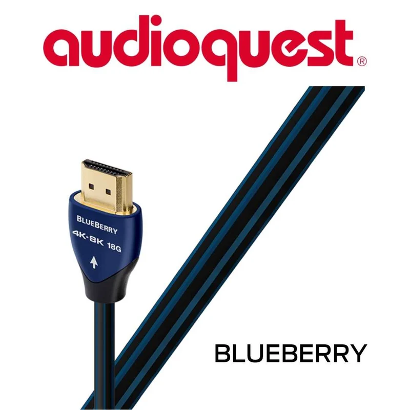 AudioQuest Blueberry 18 - Câble HDMI 4K/8K