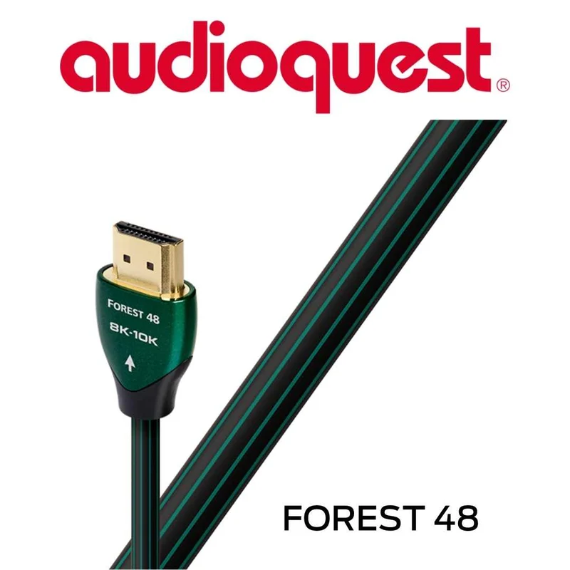 AudioQuest Forest 48 - Câble HDMI 48Gbps 8K-10K 0.5% argent