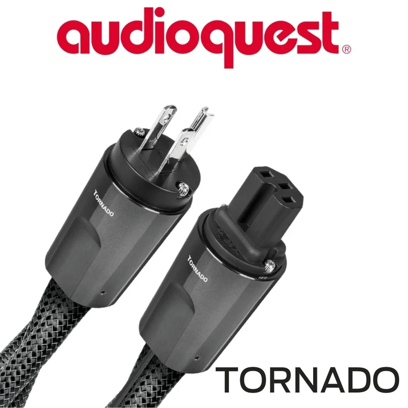 Audioquest Tornado - Câble d'alimentation à courant élevé variable Calibre 11AWG 20Amp RMS@125VAC 72vDBS PSC/PSC+