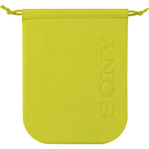 Sony MDR-EX750BT - Earphones with mic - in-ear - behind-the-neck mount - wireless - Bluetooth - NFC - lime yellow