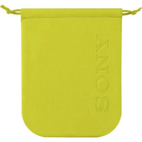 Sony MDR-EX750BT - Earphones with mic - in-ear - behind-the-neck mount - wireless - Bluetooth - NFC - lime yellow