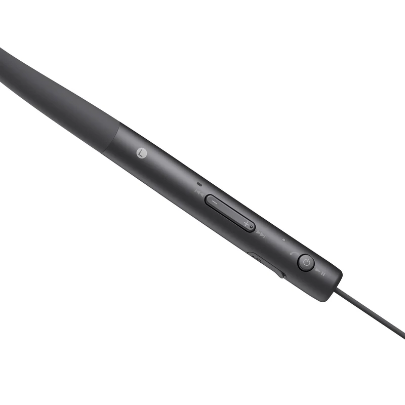 Sony MDR-EX750BT - Earphones with mic - in-ear - behind-the-neck mount - wireless - Bluetooth - NFC - charcoal black