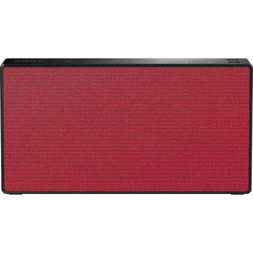 Sony SRSX55 Portable Wireless Speaker w/ NFC and Bluetooth - red