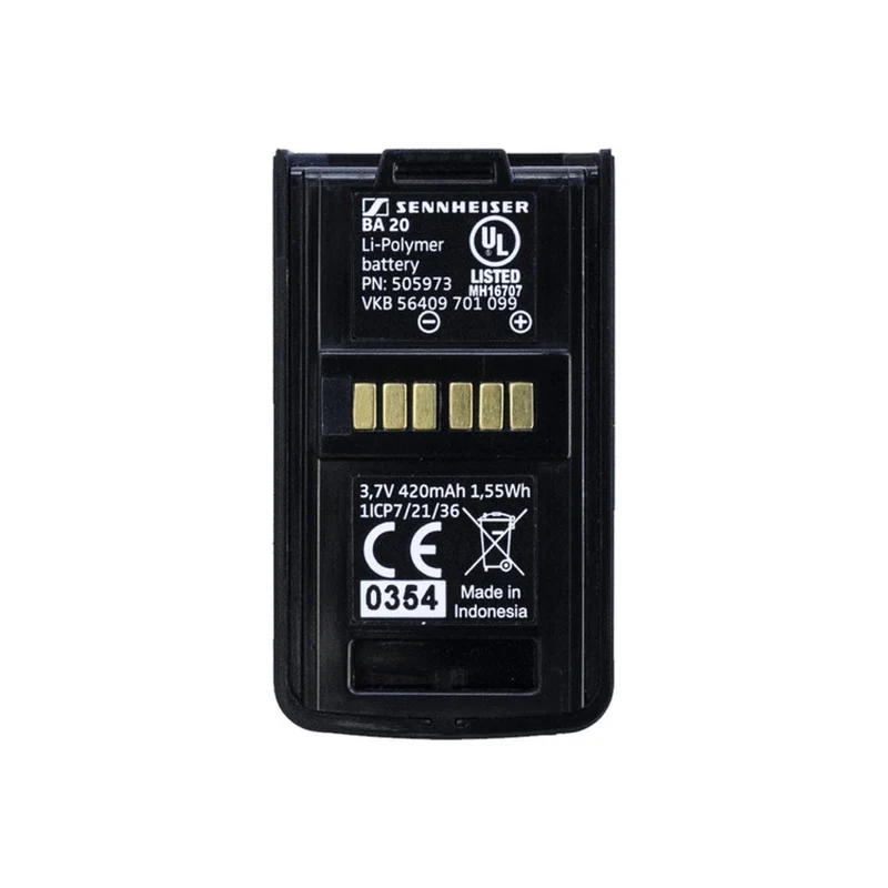 Sennheiser BA 20 Recharging Battery Pack for AVX EKP