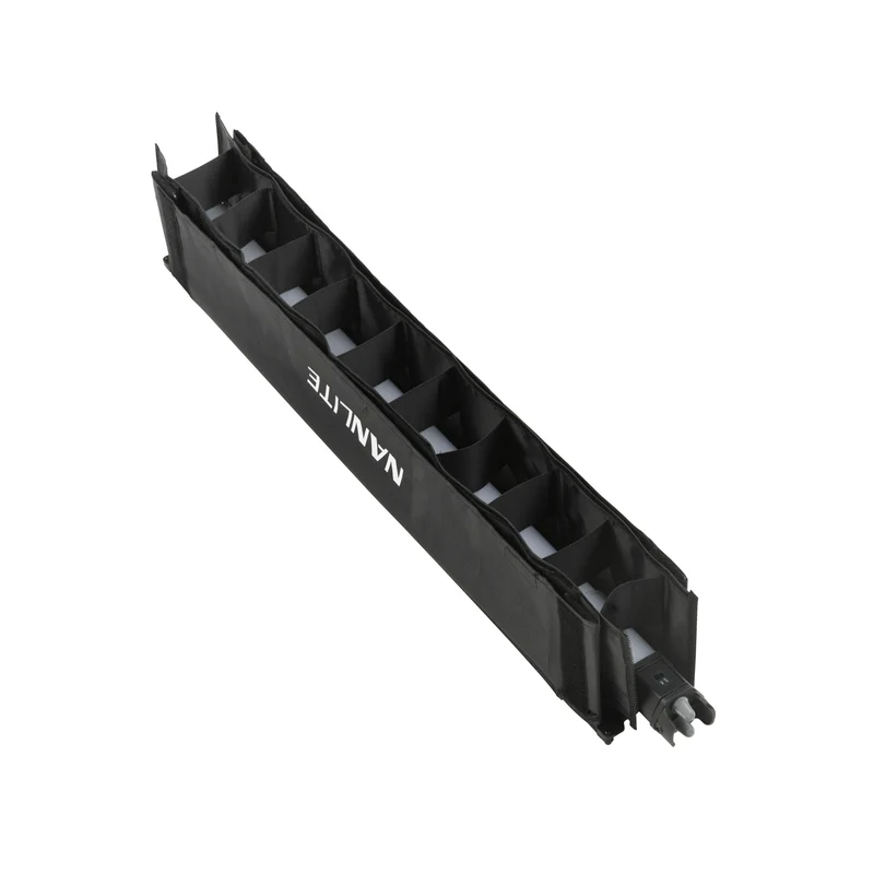 NANLITE Barndoor with Eggcrate for Pavotube II 15C