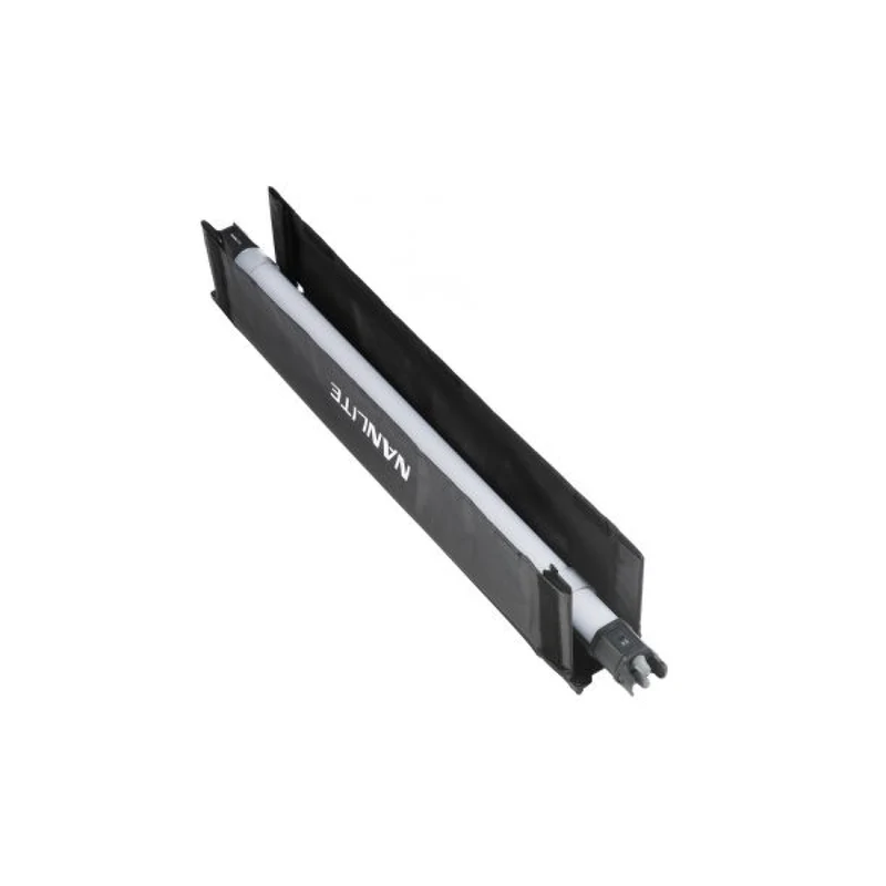 NANLITE Barndoor with Eggcrate for Pavotube II 15C