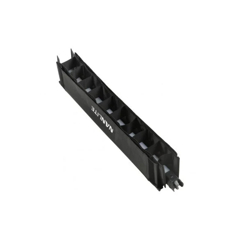 NANLITE Barndoor with Eggcrate for Pavotube II 15C