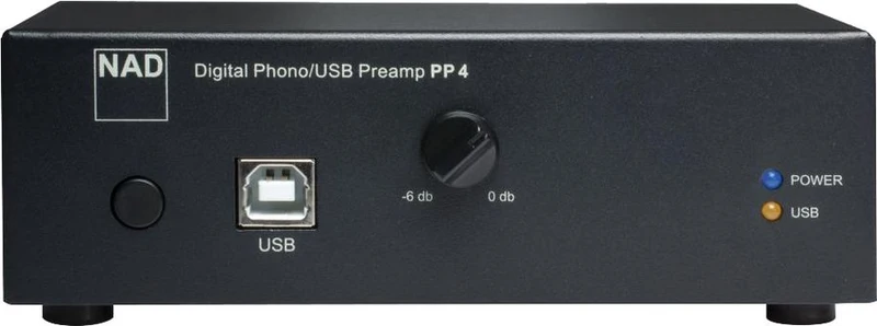 NAD PP 4 - Préamplificateur phono USB et phono numérique PP4