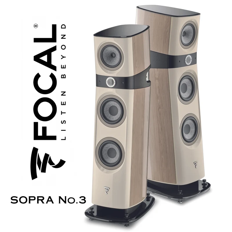 FOCAL SOPRA N°3 : Enceinte haut de gamme 3 voies (la paire)