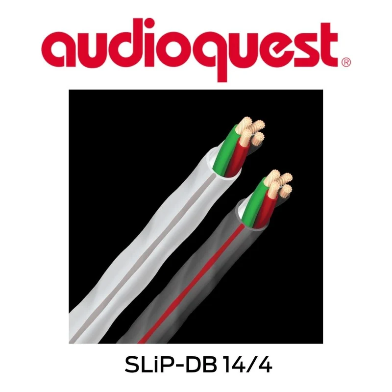 Audioquest SLiP-DB 14/4 - Câble à haut-parleurs FT4 14 AWG/4 brins