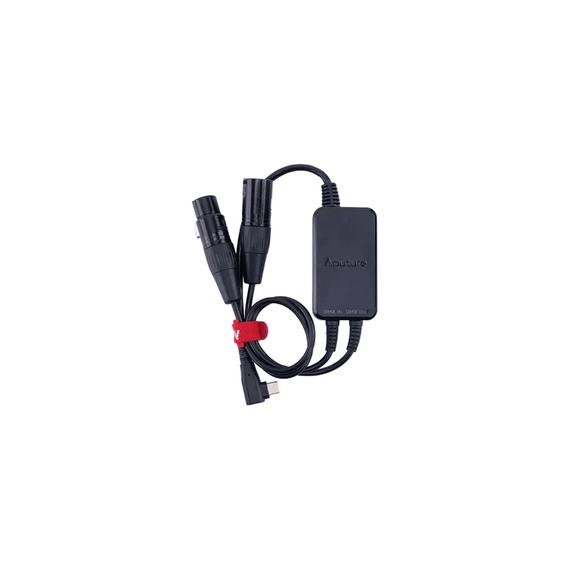 Aputure Active USB-C to 5-Pin DMX In & Out Adapter (for MT Pro & INFINIBARS)