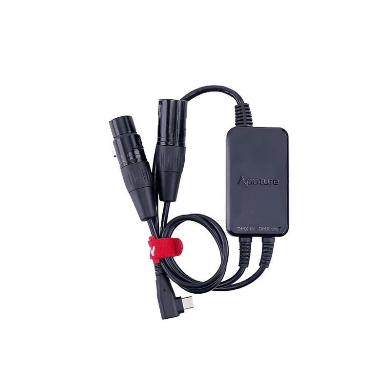 Aputure Active USB-C to 5-Pin DMX In & Out Adapter (for MT Pro & INFINIBARS)