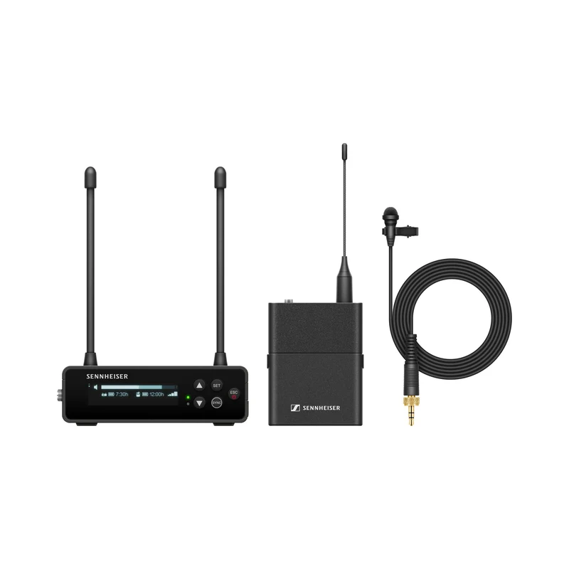 Sennheiser EW-DP ME 2 SET Camera-Mount Digital Wireless Omni Lavalier Mic System (Q1-6: 470 to 526 MHz)