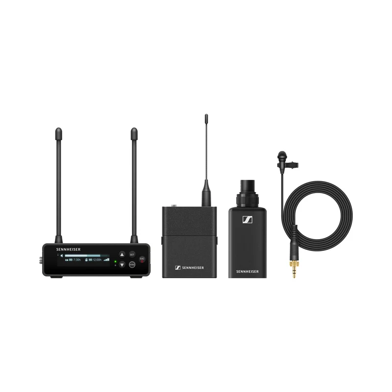 Sennheiser EW-DP ENG SET Camera-Mount Digital Wireless Combo Microphone System (Q1-6: 470 to 526 MHz)