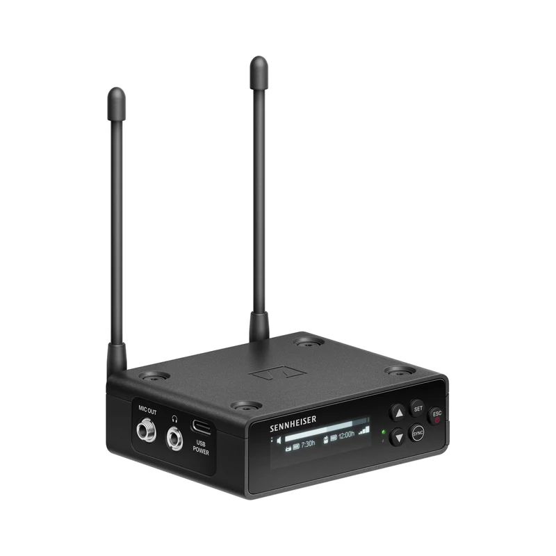 Sennheiser EW-DP ENG SET Camera-Mount Digital Wireless Combo Microphone System (Q1-6: 470 to 526 MHz)