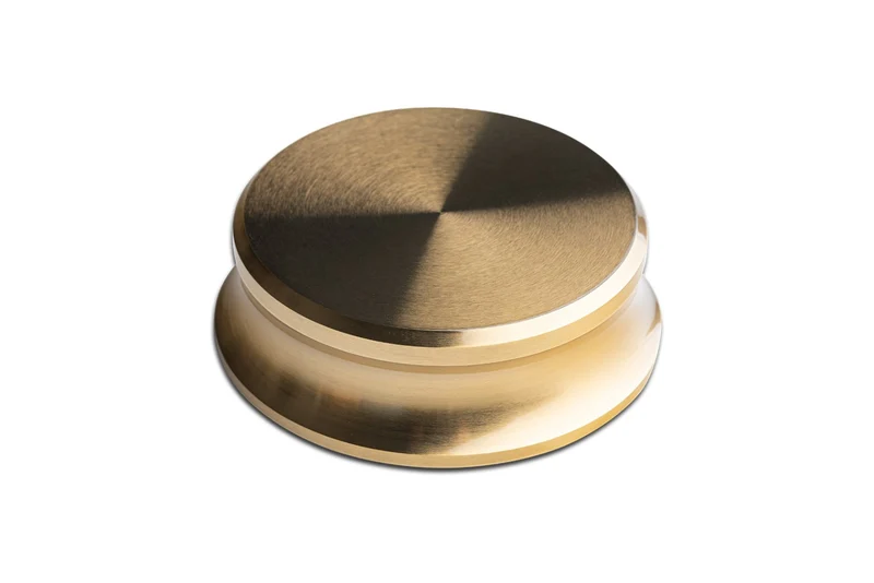 Pro-Ject Record Puck - Disque de maintien pour vinyle lourd de 1.75lb Bronze