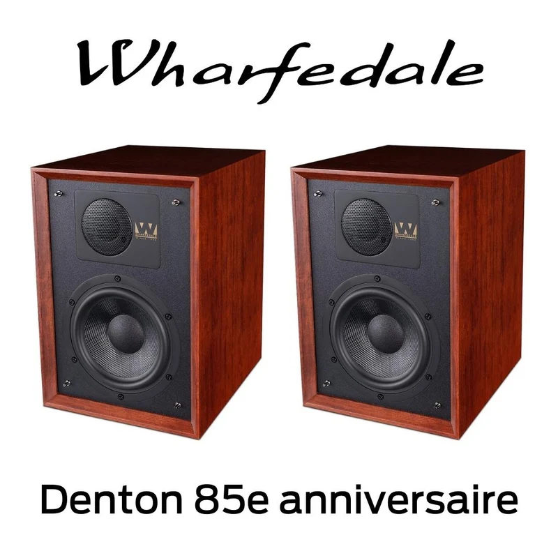 Wharfedale DENTON 85e Anniversaire - Enceintes d'étagères 2 voies