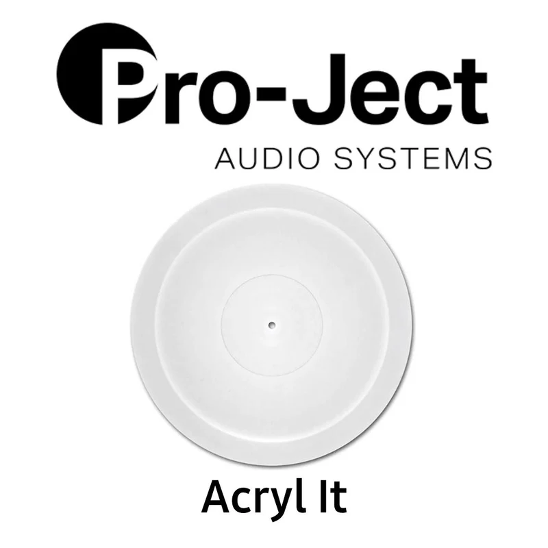 Pro-Ject Acryl It - Plateau pour table tournante en acrylique haut de gamme