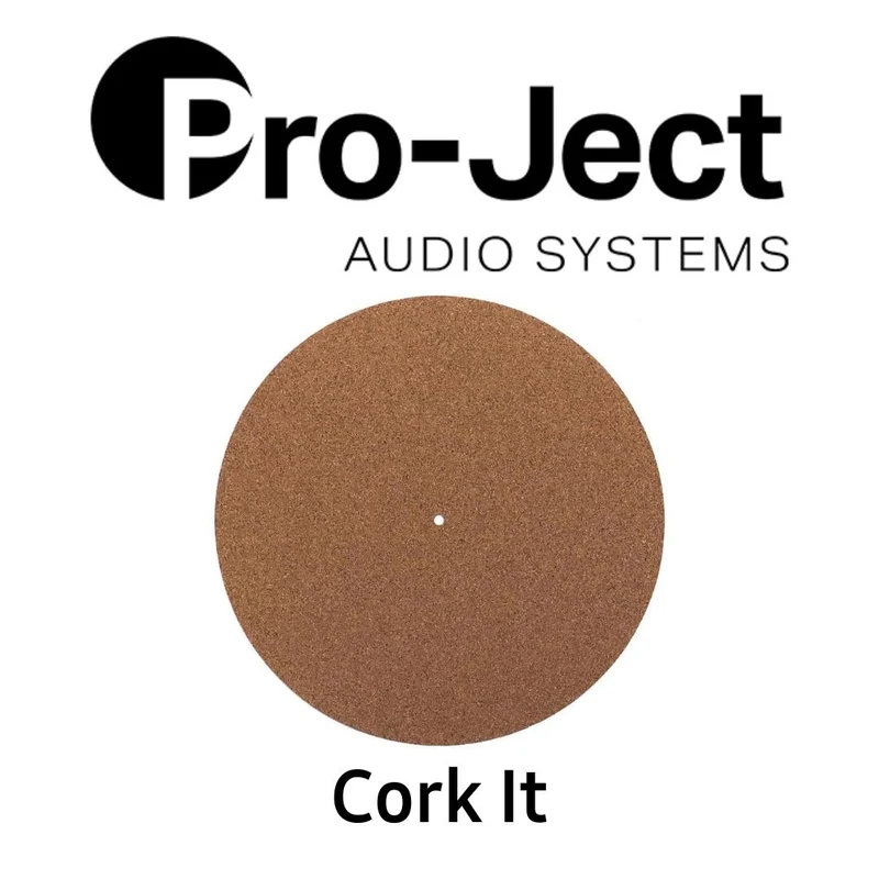 Pro-Ject Cork It - Tapis d'amortissement des résonances de plateaux de table tournante