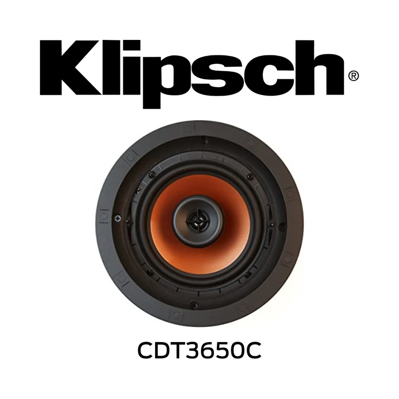 Klipsch CDT3650C - Enceintes encastrables 6.5" pivotantes 2-voies