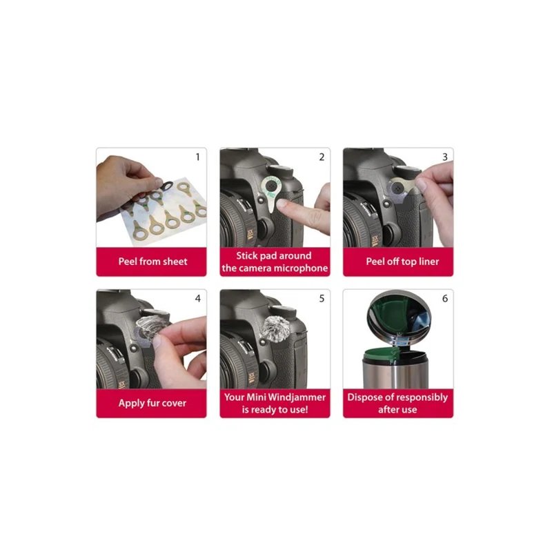 Rycote Micro Windjammer - box of 25 packs