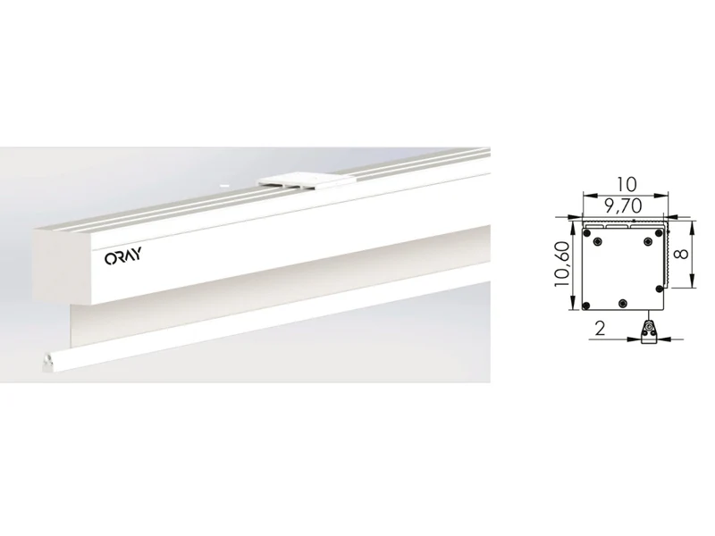 ORAY eSQUAR‘ EVOLUTION HC Motorisé sans fil (sur batterie) 16/9