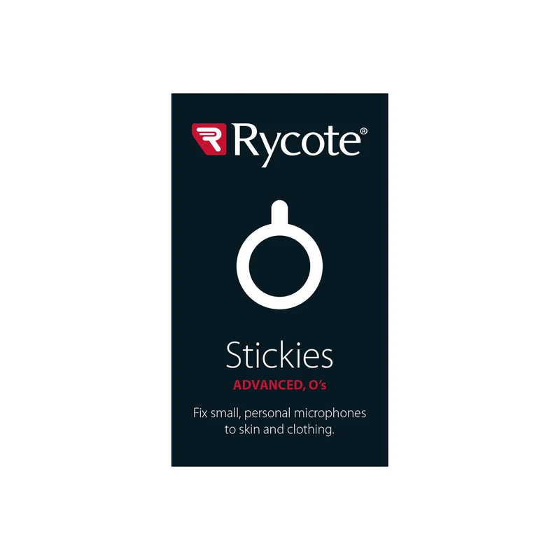 Rycote Stickies Adv, 23mm O's (25 Pack)
