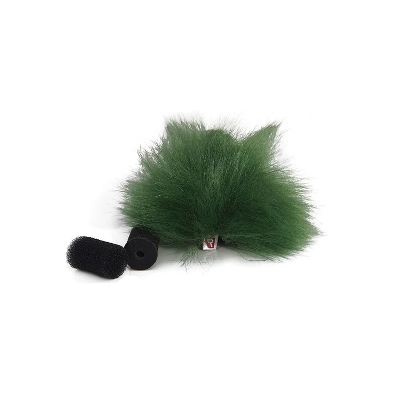 Rycote Green Lavalier Windjammer - pair
