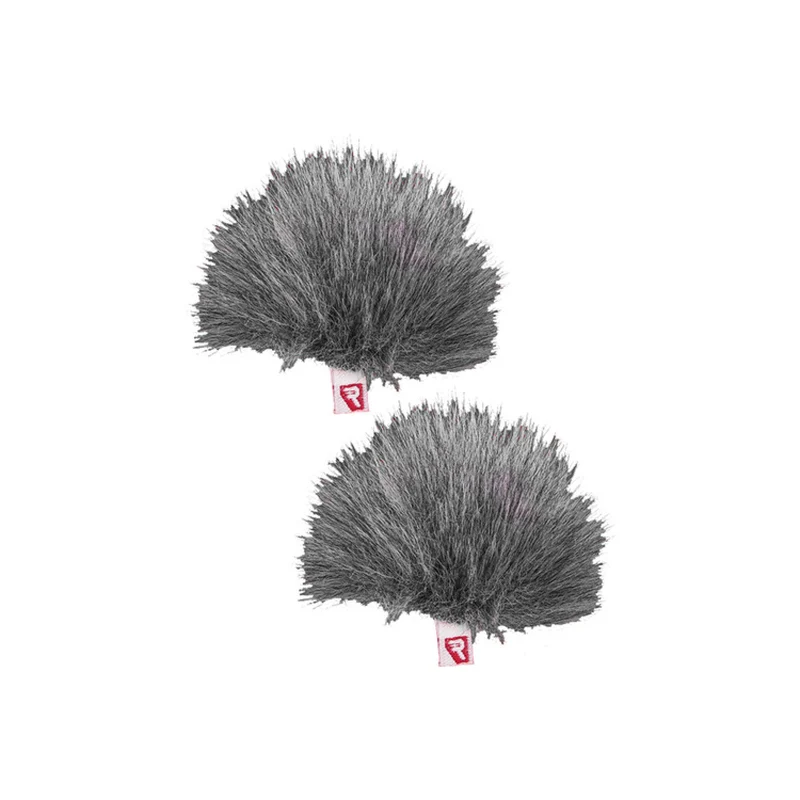 Rycote Grey Ristretto Lavalier Windjammer - pair