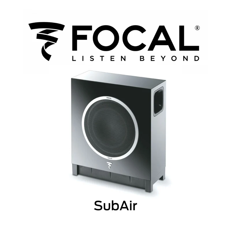 Focal SubAir - Caisson de basses avec haut-parleur de graves de 8'' 150W sans fils