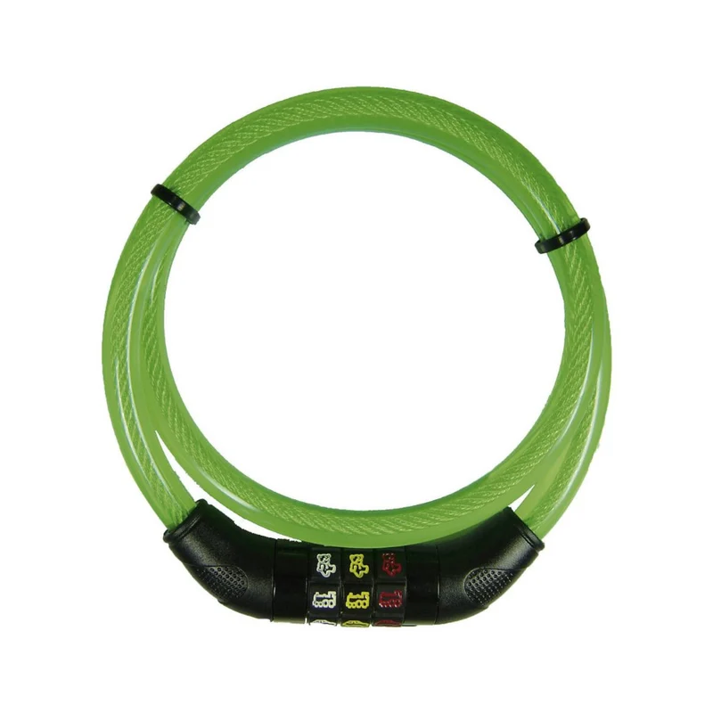 Câble antivol vélo enfant à code symboles Security Plus