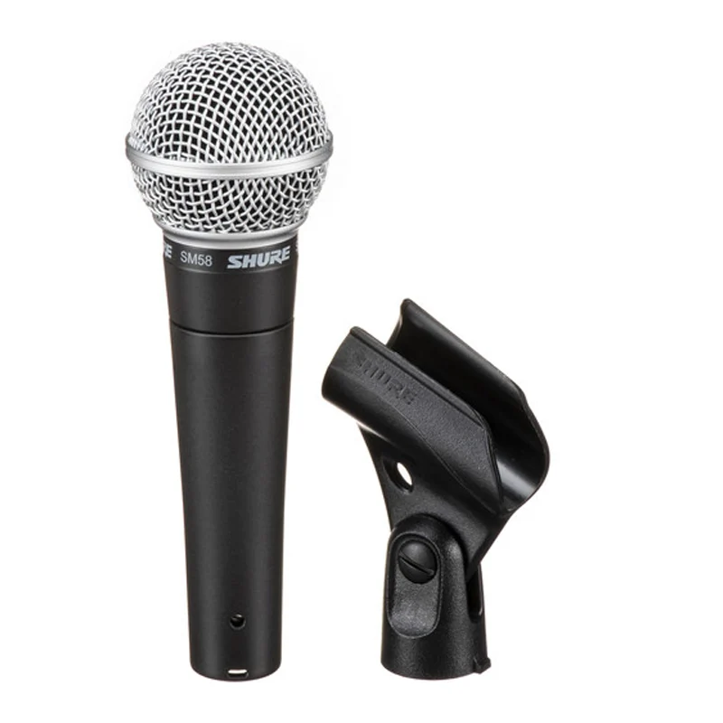 Shure SM58 Handheld Dynamic Microphone with Cable -Cardioid
