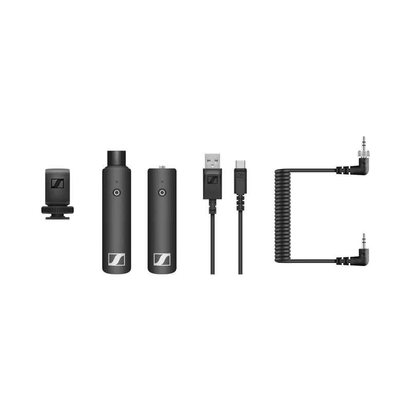 Sennheiser XSW-D PORTABLE INTERVIEW SET Digital Camera-Mount Wireless Plug-On Microphone System with No Mic (2.4 GHz)