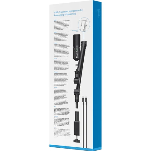 Sennheiser Profile USB Condenser Microphone Streaming Set with Boom Arm
