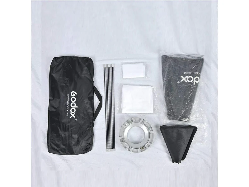 Godox Softbox Bowen's Mount, Aluminum Ring Adaptor Octa 120cm