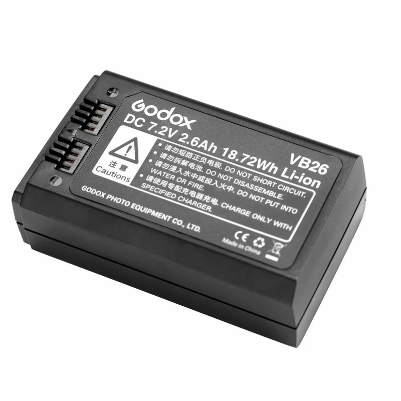 Godox VB26 Battery for V1 & V860III Flash Head